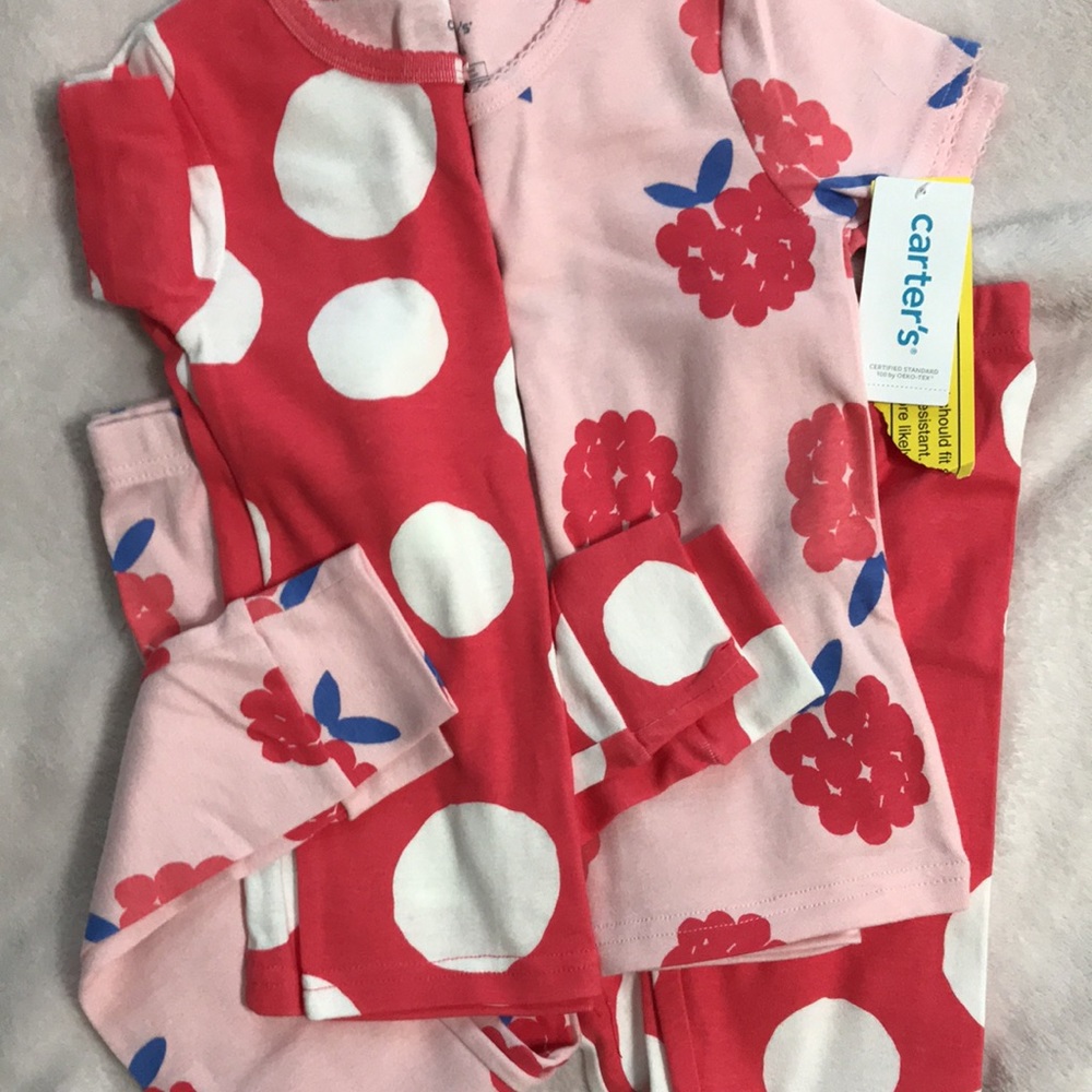 NWT. Polka Dot And Raspberry Pj Set.